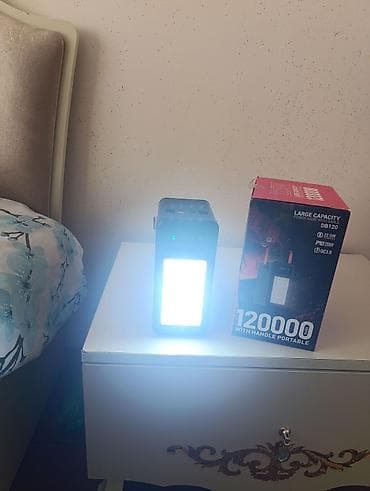 Elektronika: Hoco DB120 portativ enerji bloku - Tutum: 120000 mAh (qutuda — 3
