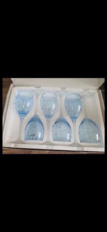 masqa qabi: Qədəhlər, Şüşə, 6 ədədli dəst — 2