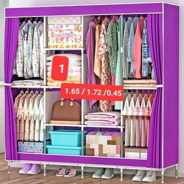 paltar işqafı: Yeni, Açılan, 2 qapılı Düz dolab, Qarderob, paltar dolabı — 2
