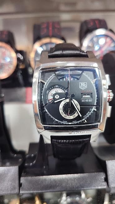 qol saati: TAG Heuer Monaco avtomatik saatlar - Model: Monaco (kvadrat kasa — 9