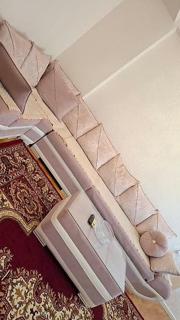 lankaran kiraye evler: Yeni təmirli, yeni mebellərlə təchiz olunub - 3 otaq, 2 balkon ( hər — 3