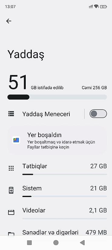 ssd har disk: Salam OKTEL P1 daxili yadasi 256 gb ram 8 gb iki nomredir cox az — 4