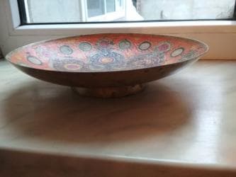 ваза под фрукты: Latun çərəzqabı — 4