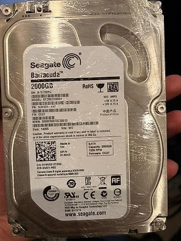 apple komputer: Daxili Sərt disk (HDD) Western Digital (WD), 4 TB, 3.5" — 5