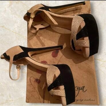 bu слипоны: Размер: 37, цвет - Бежевый, Б/у — 1