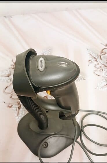 Biznes üçün program təminatı: Qara rəngli, Symbol markalı barkod oxuyucu. O, rahat istifadə üçün — 3