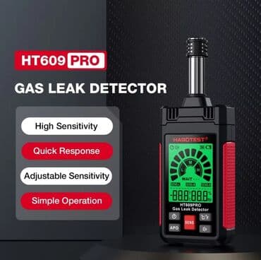 bos az: Qaz sızma detektoru. Model: NABOTEST HT-609PRO Bu cihaz, tez və — 2