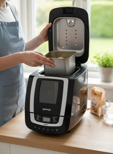 İşlənmiş Çörəkbişirən, Gorenje, Çörəyin çəkisi - 1 - 1.5 kq