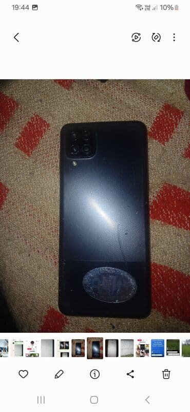 телефон fly fs457 nimbus 15: Samsung Galaxy A12, rəng - Qara — 2