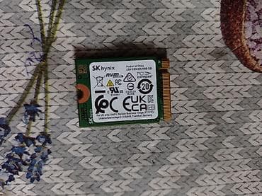 apple notebook: Daxili SSD disk Hynix, 256 GB, M.2 — 2