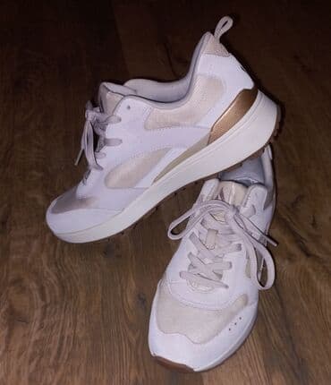 женские кроссовки на танкетке: Skechers, Размер: 40, цвет - Бежевый, Новый — 3