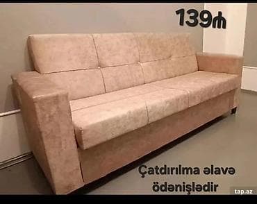 plastik divan: Di̇van-kravat, Açılan, Bazalı, Vеlur parça, Ödənişli çatdırılma — 5