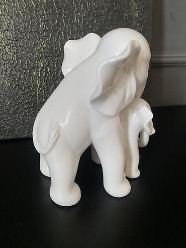 kasli fiqur: Fiqur, Keramika, rəng - Ağ — 2