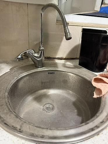 кухна мебель: Mətbəx üçün dolab dəsti - Kuxna mebeli + lavabo + ocaq(hamsi bir — 6