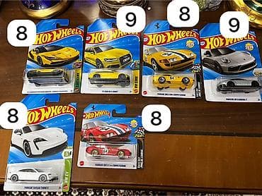 Hot Wheels kolleksiya dəsti – 1:64 miqyaslı die-cast modellər
