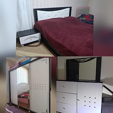 İkinəfərlik çarpayı, Termo, Dolab, 2 tumba, İşlənmiş