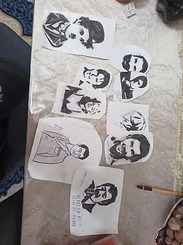 Rəsm əsərləri, portretlər