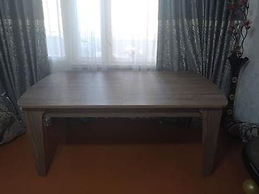 islenmis stul: Açılan, Dördbucaq masa, 6 stul — 1