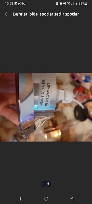 ikinci əl lüstürlər: Çılçıraq — 5