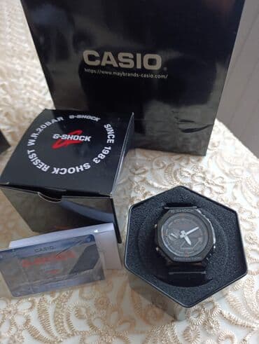 Очки: Наручные часы, Casio, цвет - Черный — 2