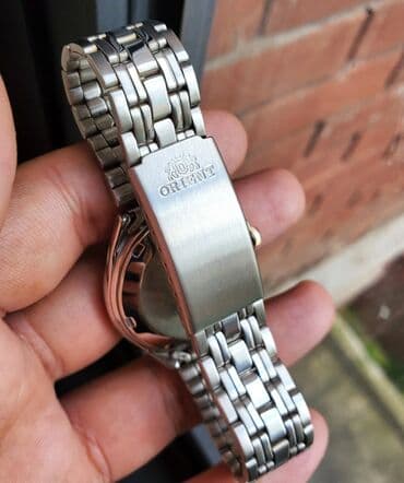 ориент часы: Б/у, Наручные часы, Orient, цвет - Серебристый — 5