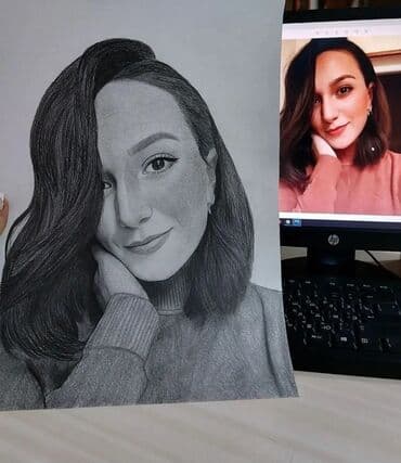 xiaomi redmi note 9t: Rəsm əsərləri, portretlər — 3