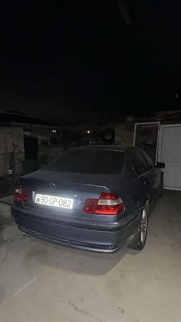 авто базар: BMW 3 Series E46 sedan - Kuzov: 4 qapılı sedan, mavi/metalik rəng - — 8