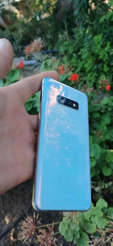 Samsung Galaxy S10e, rəng - Mavi, Barmaq izi — 5