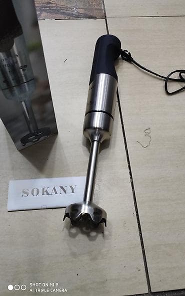 Blender Sokany 1100 watt turbo guc Demir başlıqlı Dord bicaqli model — 4