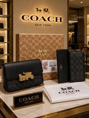 klon geyimi: COACH New York dəsti – zərif qadın aksesuarları - Brend: COACH New — 1