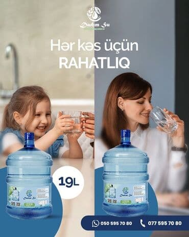 "Dadım Su" Şirkəti olaraq yüksək standartlara uyğun olan ən son — 1