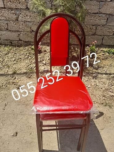 Stol və stul - gözəl mətbəx dəstimiz. Bağ evlərinizi, kafelərinizi