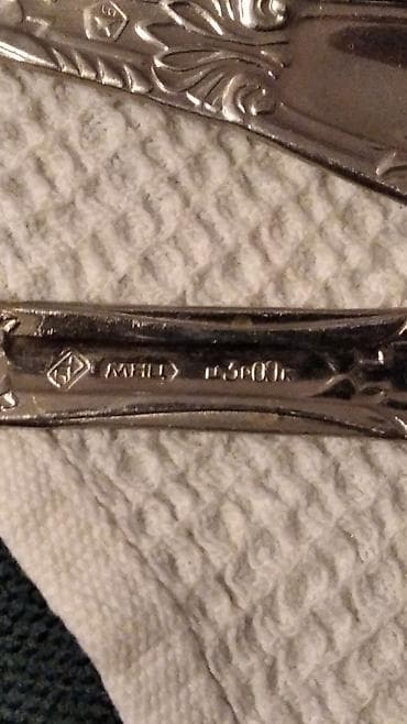 Столовые приборы: Qədimi sovet qaşıqlar ədədi 2 AZN keyfiyyətli dözümlü melixiyor əlaqə — 2