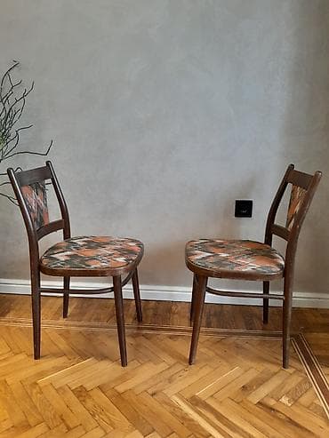 antik stul: Mətbəx üçün, Qatlanmayan, Stul — 10