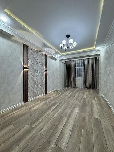 Müasir dizaynda tam təmirli mənzil daxili interyer - Geniş, işıqlı