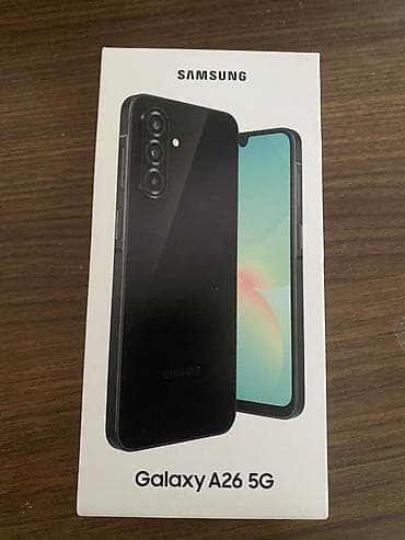 note 22 ultra: Samsung Galaxy A26 5G, rəng - Qara — 1