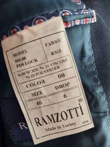 göy rəngli kişi cemperləri: Kostyumlar — 7