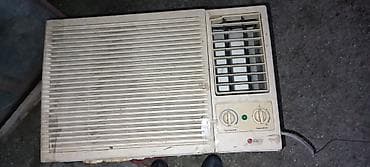 su radiatoru ev: LG pəncərə tipli kondisioner işlək vəziyyətdədir. həm isti həmdə soyuq — 1