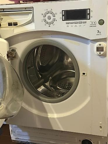 Стиральная машина Hotpoint Ariston, 7 кг, Б/у, Без сушки
