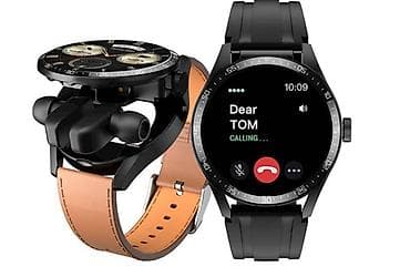 Yeni, Smart saat, Sensor ekran, rəng - Qara