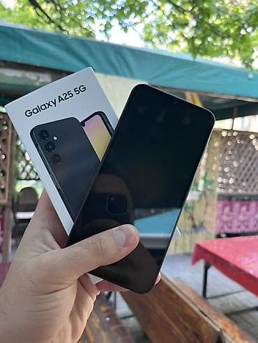 usb port: Samsung Galaxy A25, rəng - Qara — 3
