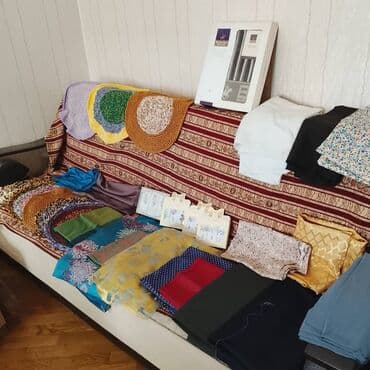 Geniş ev tekstili və geyim dəsti Müxtəlif növ ev və gündəlik istifadə