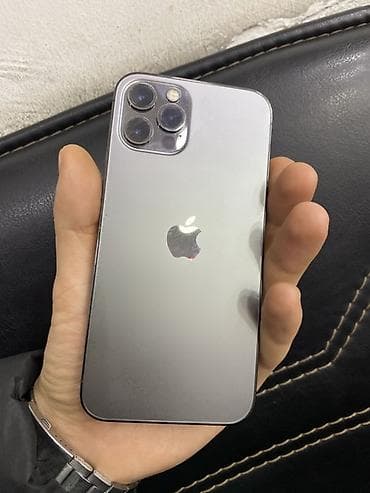 apple 12: IPhone 12 Pro, 256 GB, Gümüşü, Barmaq izi, Face ID — 1