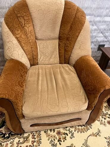 кресло кравать: Б/у, Кресло, Ткань, Нет кредита, Нет доставки — 3