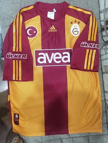 Мужская футболка, Adidas, L, цвет - Красный