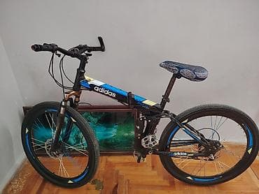 16 liq velosiped: Velosiped – Adidas temalı dağ/şəhər hibridi - Geniş, möhkəm — 6