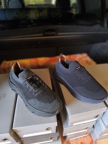kişi cantalari: Kişi idman ayaqqabısı – slip-on model - Rənglər: tünd boz və tünd göy — 2