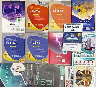 DİM və kurikulum üzrə hazırlıq üçün dərslik və test topluları — 1