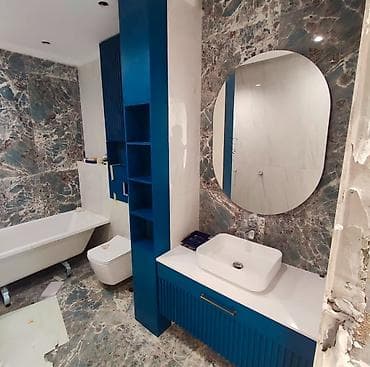 Sifarişlə ev mebeli: Düz dolab, Hamam üçün, Açılan, Korpuslu — 4