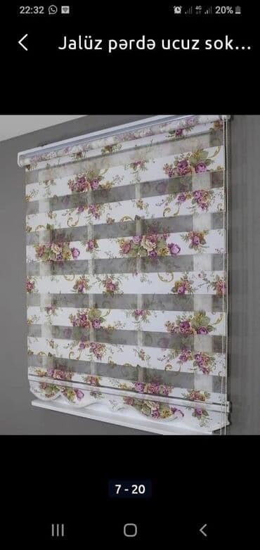 step deke: Jalüz pərdə ucuz  sok qiymətlər bizdə 2 ya 3 günərzində hazırlama — 9